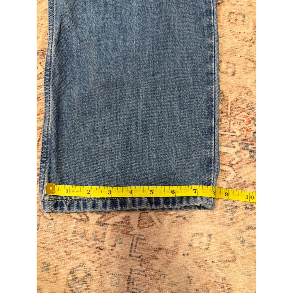Levis Low Pro Straight Jeans Womens 31 Medium Wash Blue Denim A0964-0002 - Picture 9 of 11